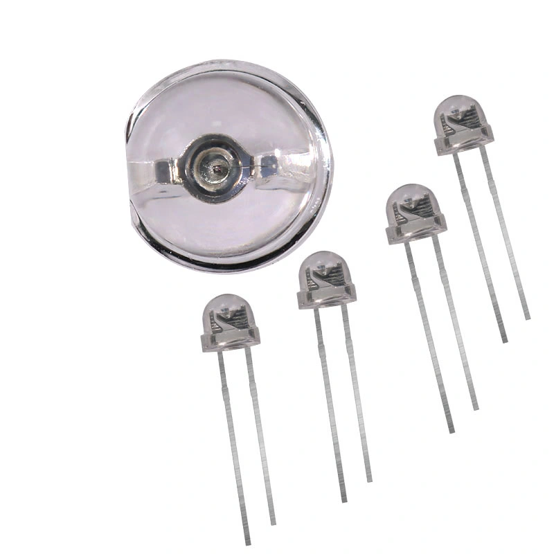 F3 LED Pth Redondo 3mm Red Blue 5000-7000mcd Lue Crystalline DIP LED Through Hole LED Diode