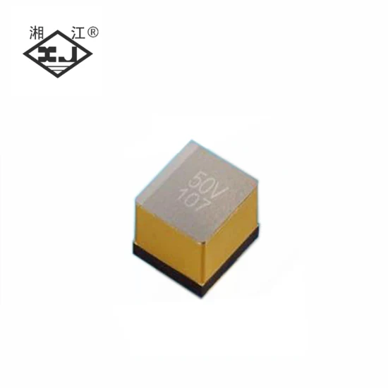 Condensador de tantalio sólido de chip de alta temperatura 100UF 50V 200º C